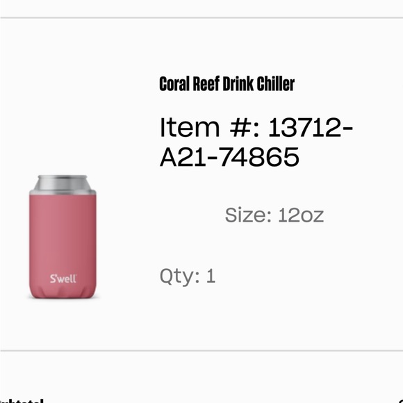 Swell Dining 6 Ounce Swell Drink Chiller Poshmark